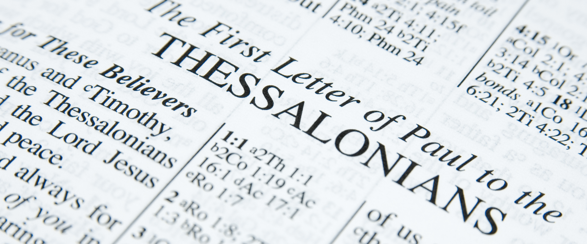 1 Thessalonians commentary