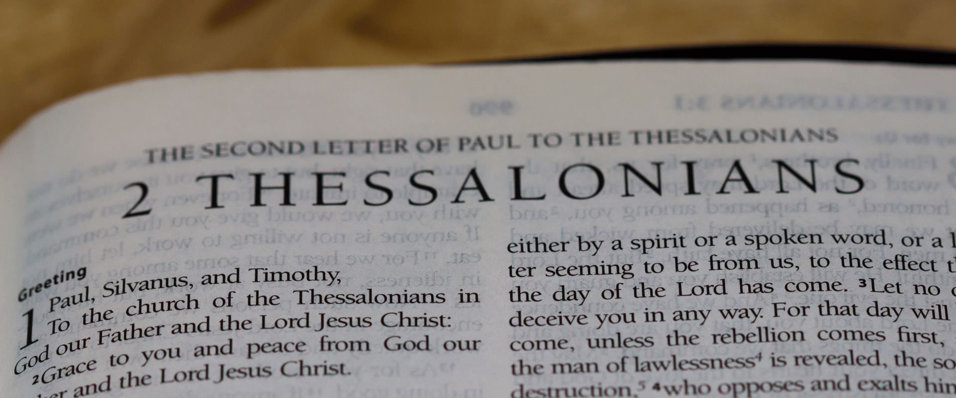2 Thessalonians meaning