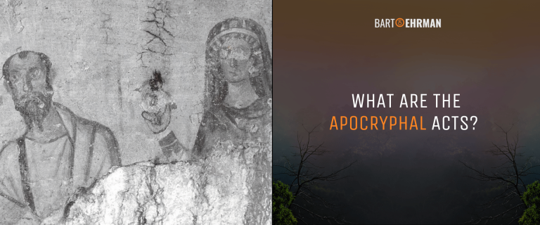 What Are the Apocryphal Acts?
