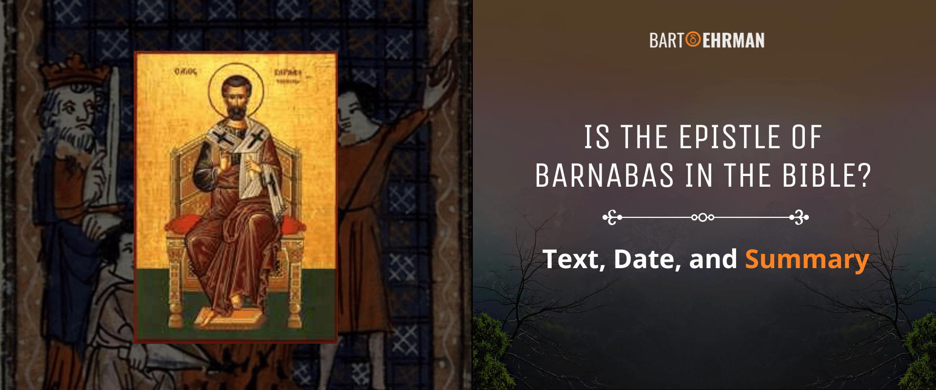 Epistle of Barnabas Epistle of Barnabas