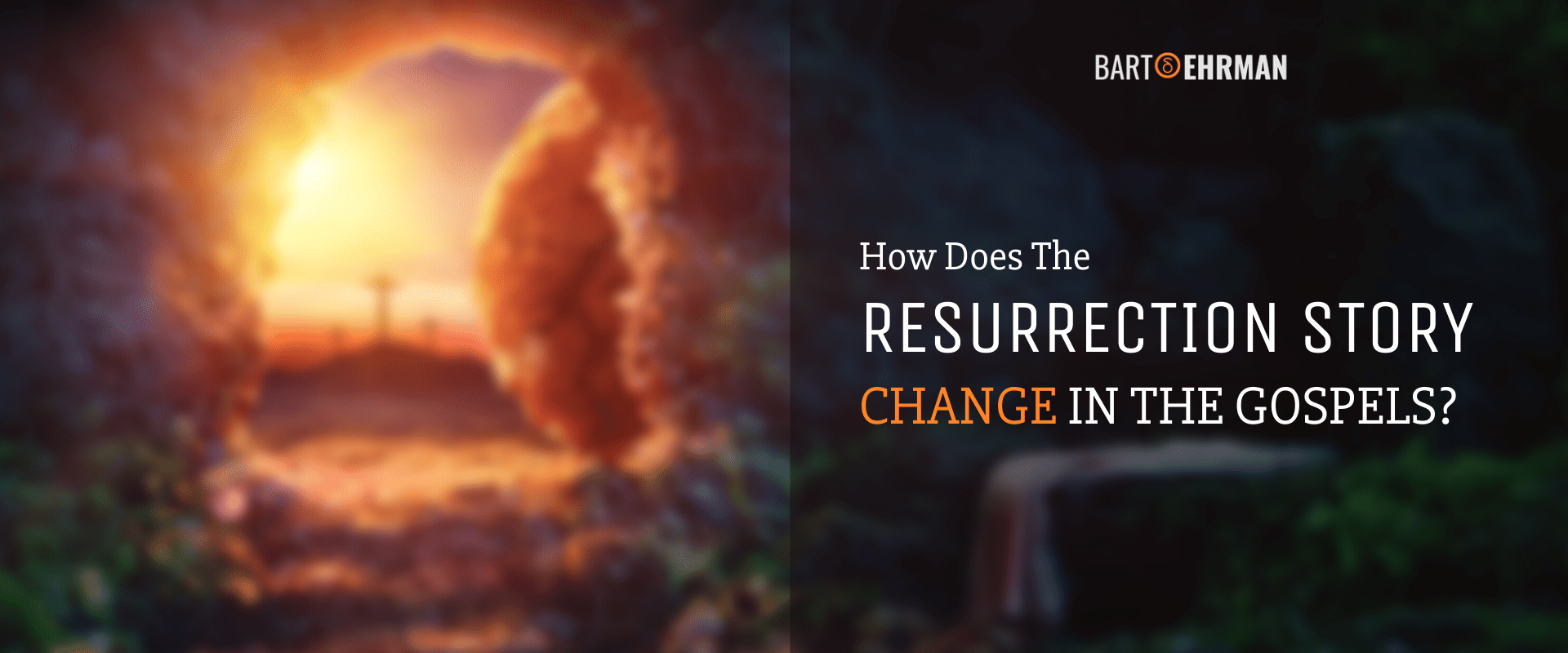How does the resurrection story change in the gospels