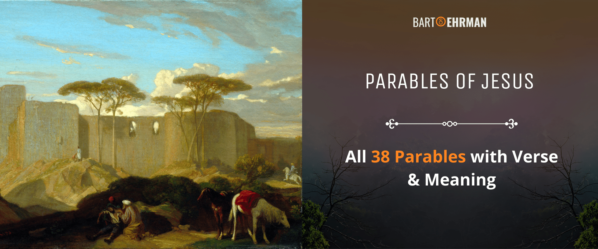 Parables of Jesus - All 38 Parables with Verse & Meaning