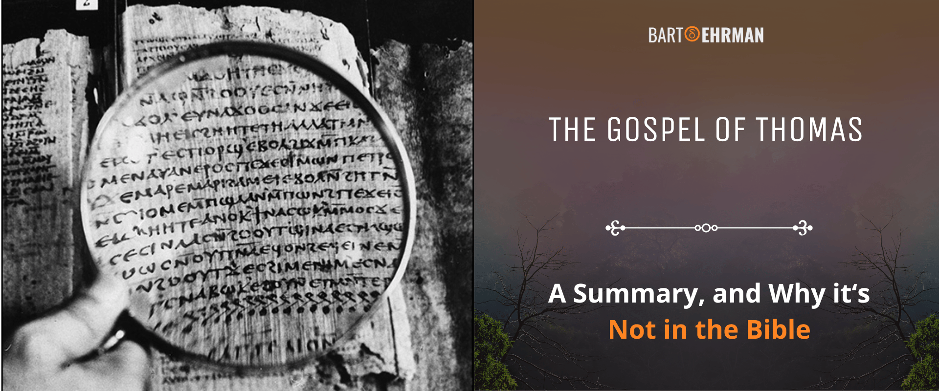 The Gospel of Thomas - Summary and Why It’s Not In the Bible