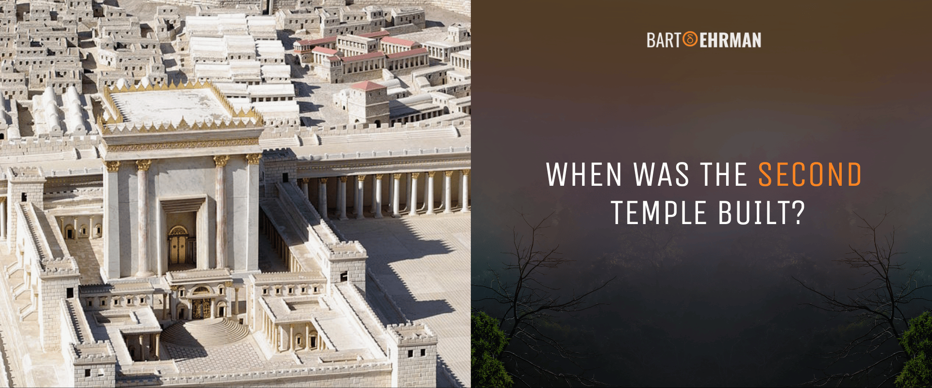 When Was the Second Temple Built