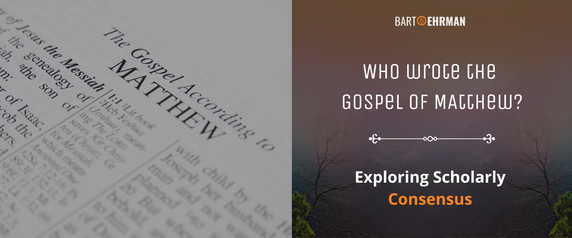 Who Wrote the Gospel of Matthew