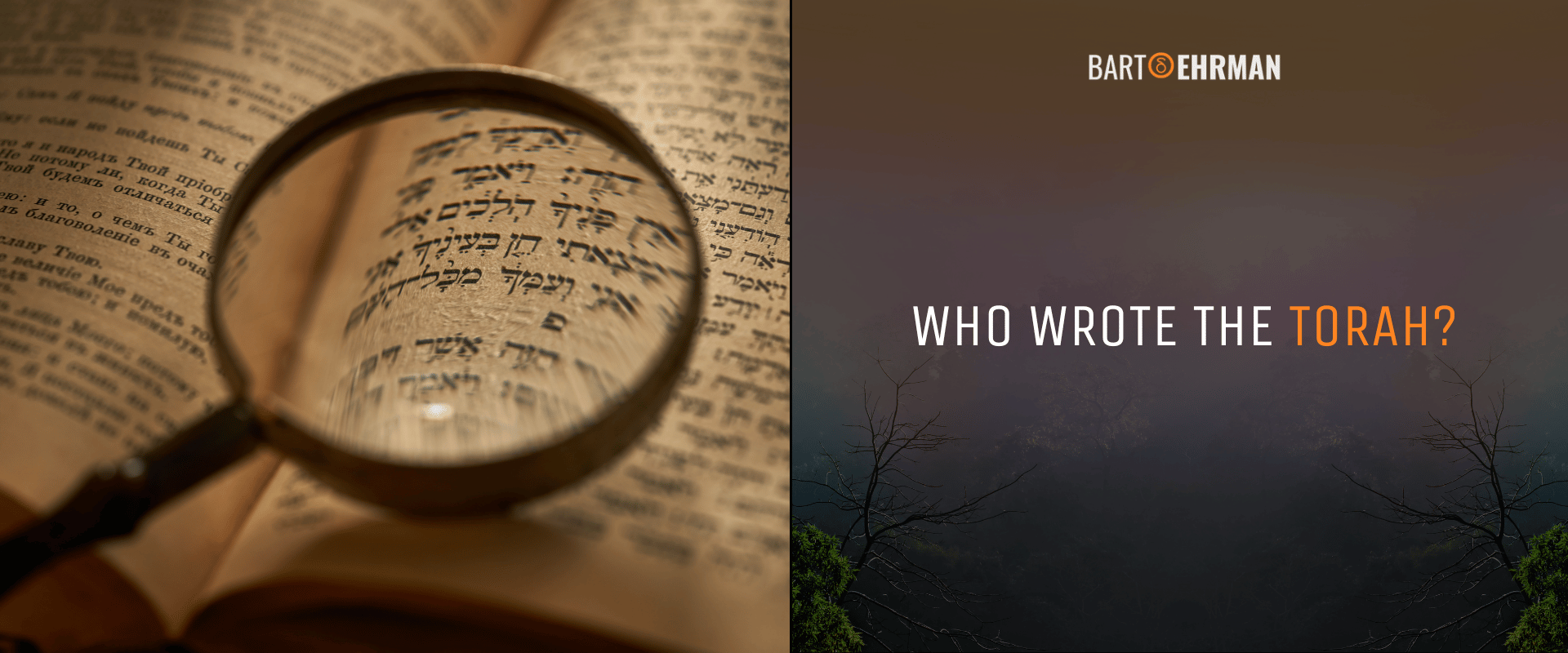 Who Wrote the Torah Who Wrote the Torah