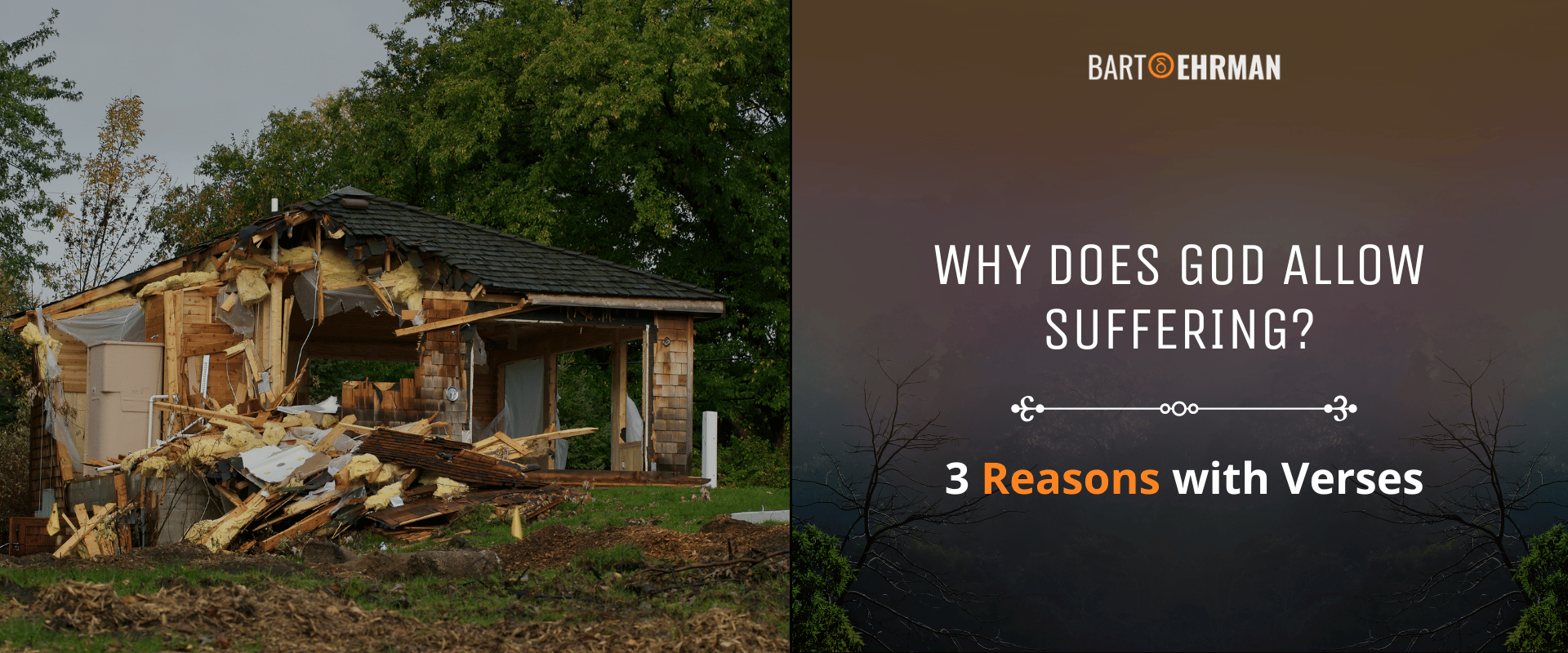 Why Does God Allow Suffering?