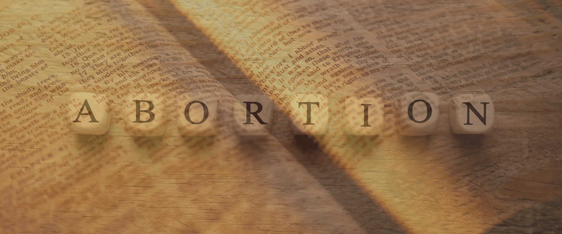is abortion in the Bible