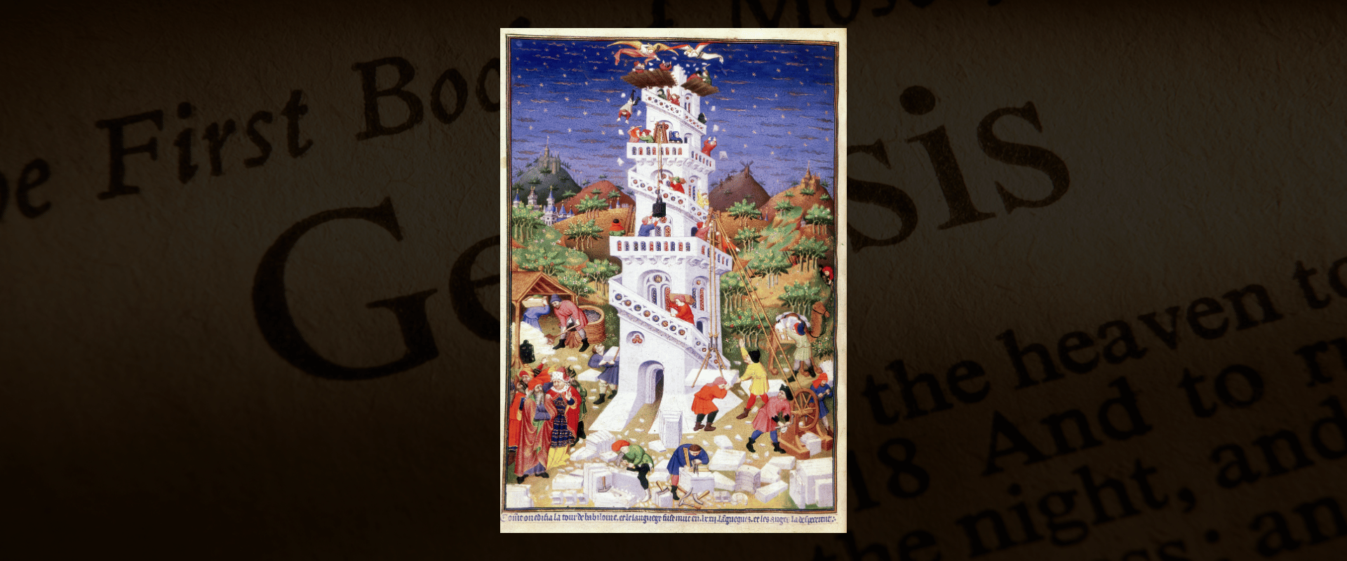 Tower of babel bible verse