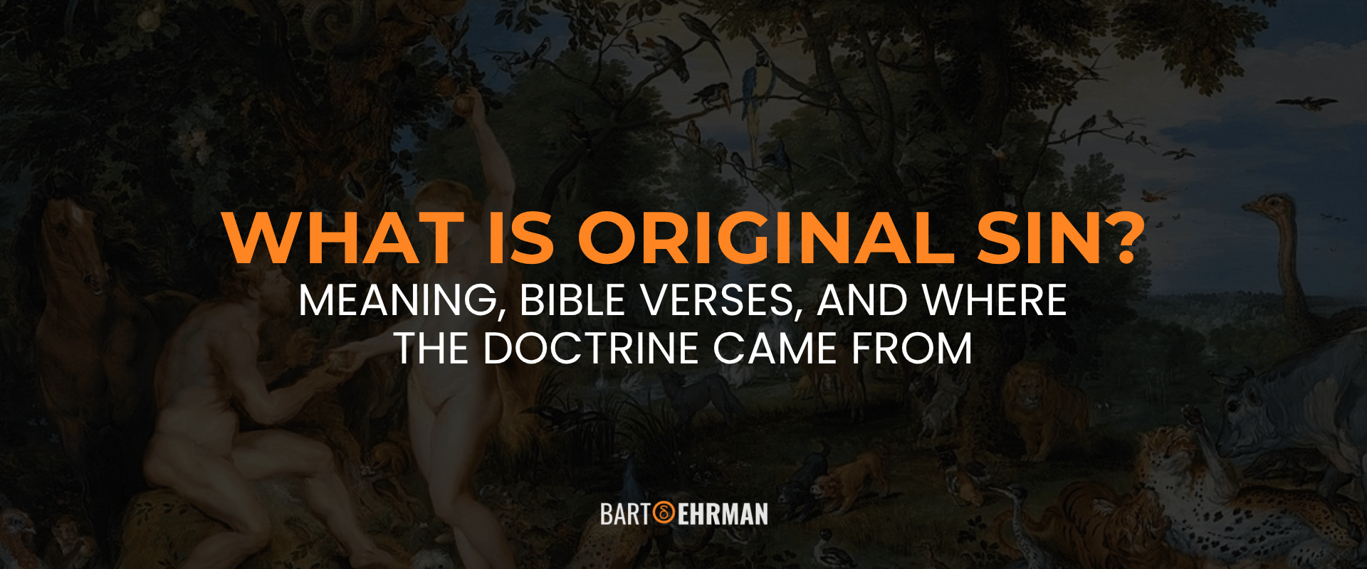 what is original sin
