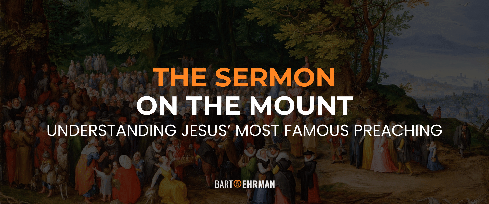 what is the sermon on the mount what is the sermon on the mount