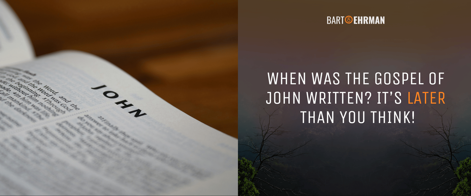 when was the gospel of john written